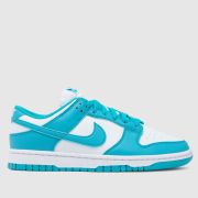 Nike Dunk Low Trainers in Turquoise