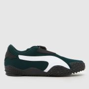 PUMA Dark Green Mostro OG Boys Junior Trainers