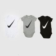 Nike Black & White Baby Bodysuit 3 Pack