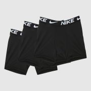 Nike Black & White Kids Everyday Boxers 3 Pack