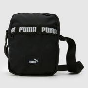 PUMA Black Phase Tape Crossbody Bag