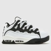 OSIRIS D3 2001 Trainers in White & Black