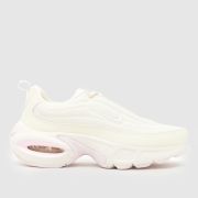 Nike Air Max Portal Trainers in White & Pink