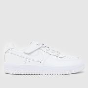 Nike White Force 1 Low EasyOn Junior Trainers