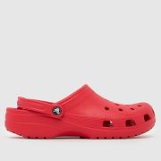 Crocs Classic Clog Sandals in Red