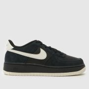 Nike Black Air Force 1 LV8 Boys Youth Trainers