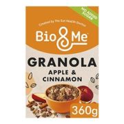 Bio&Me Apple & Cinnamon Gut-Loving Granola 360g [Pack of 5]