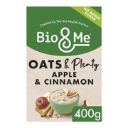 Bio&Me Apple & Cinnamon Gut-Loving Porridge 400g [Pack of 5]