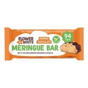 Flower & White Vegan Orange Chocolate Meringue Bar 20g [Pack of 12]