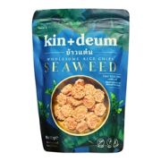 Kin & Deum Seaweed Rice Chips 60 g [Pack of 12]