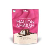 Mallow & Marsh Vanilla Marshmallows coated Milk Chocolate 100g [Pk 6]