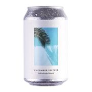 Something & Nothing Cucumber Seltzer 330ml Can [Pack of 12]