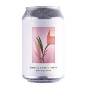 Something & Nothing Hibiscus & Rose Seltzer 330ml Can [Pack of 12]