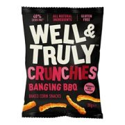 Well&Truly Crunchies Bangin BBQ 30g [Pack of 10]