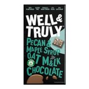Well&Truly Pecan & Milk Chocolate 90g [Pack of 10]