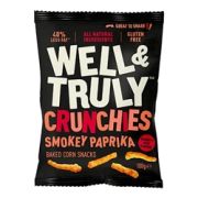Well&Truly Crunchy Smokey Paprika 100g [Pack of 14]
