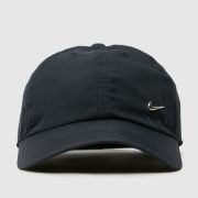 Nike Black Kids Metal Swoosh Cap Nike Black Kids Metal Swoosh Cap