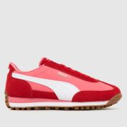 PUMA Pink Multi Easy rider Love Girls Youth Trainers PUMA Pink Multi Easy rider Love Girls Youth Trainers