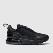 Nike Black Air Max 270 Junior Trainers Nike Black Air Max 270 Junior Trainers