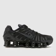 Nike Black & Grey Shox TL Youth Trainers Nike Black & Grey Shox TL Youth Trainers